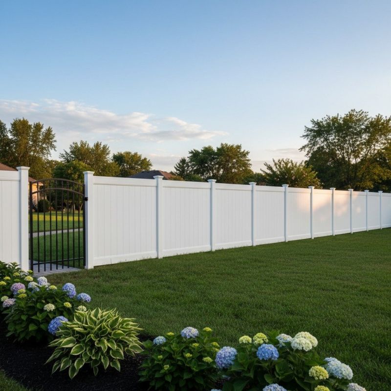 Privacy Fence Installation detail