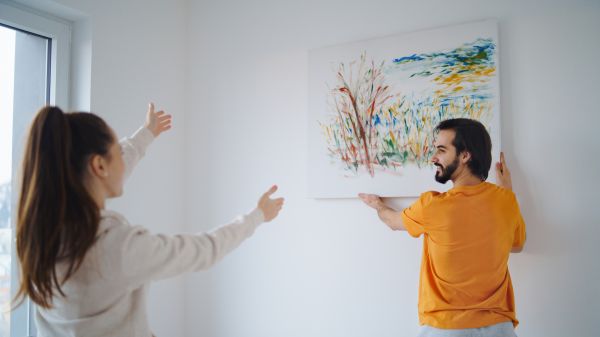 Cost of Artwork Hanging in Brentwood
