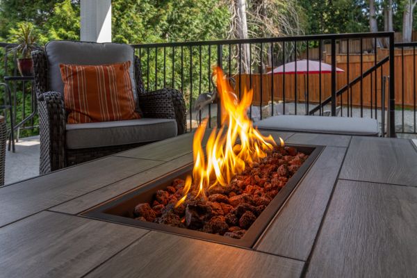 Cost of Gas Fire Pit Installation in Brentwood